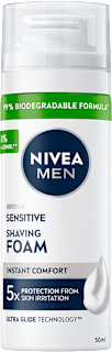 Spumă de ras Sensitive NIVEA MEN