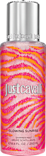 Meglica za telo z bleščicami Glowing Sunrise roberto cavalli