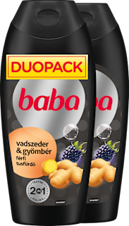 Férfi tusfürdő vadszeder 2x400ml baba