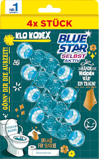 WC-Stein Kraft Aktiv Klo Kodex Meeresbrise BLUE STAR