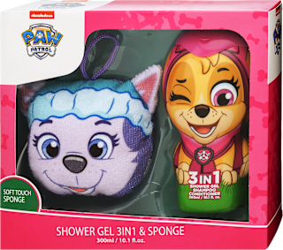 Mancs Őrjárat 3 az 1-ben tusfürdő és szivacs szett PAW PATROL