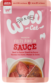 Krmivo pre mačky v kapsičke SAUCE kura WOW