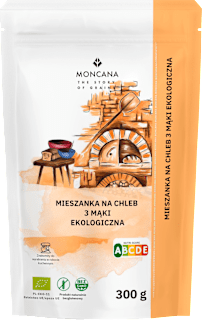 Mieszanka na chleb naturalny z 3 mąk BIO MONCANA