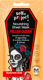 Tuchmaske Nourishing Fallen Queen Selfie Project
