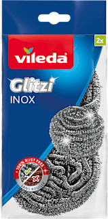 Glitzi INOX drátěnka Vileda