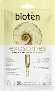 Лист маска за лице Exosomes с пептиди bioten