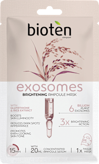 Лист маска за лице Exosomes с глутатион bioten