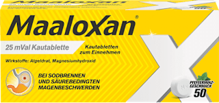 MAALOXAN 25MVAL Kautabletten Maaloxan