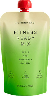 Fitness Ready Mix voćna kaša - jabuka, kivi, špinat, banana Nutrino Lab