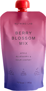 Berry Blossom Mix voćna kaša - jabuka, borovnica, višnja Nutrino Lab