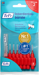 Interdentalbürsten rot 0,5 mm ISO 2 TePe