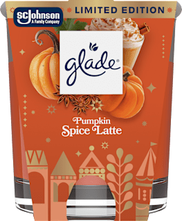 Duftkerze im Glas Pumpkin Spice Latte glade