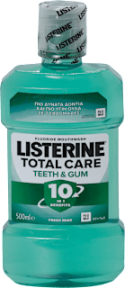 TOTAL DEFENCE TEETH & GUM 10u1 tečnost za ispiranje usta LISTERINE