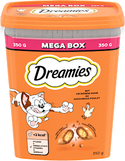 Katzenleckerli mit Huhn Mega Box Dreamies