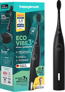 Elektrische Zahnbürste Eco Vibe 3+ happybrush