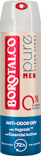 Deospray Pure Clean Scent Borotalco