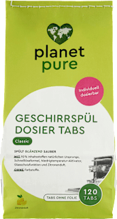 Geschirrspül-Tabs Dosier Classic planet pure