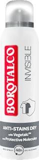Antitranspirant Deospray Invisible Borotalco