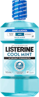 Mundspülung Cool Mint milder Geschmack Listerine