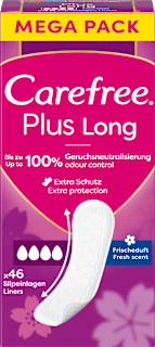 Slipeinlagen Plus Long Mega Pack Carefree