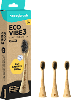 Aufsteckbürsten Super Bamboo happybrush
