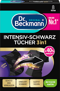 Färbetücher 3 in 1 Intensiv-Schwarz Dr. Beckmann