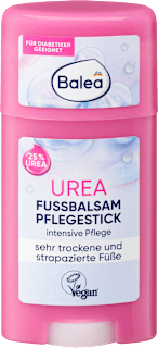 balzám na nohy v tyčince s ureou Balea