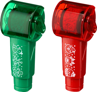 Rollstempel Farben sortiert SauBär