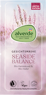 pleťová maska Seaside Balance alverde NATURKOSMETIK