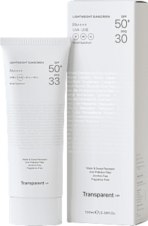 Sonnencreme Gesicht Lightweight LSF 50+ Transparent Lab