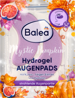 Augenpads Hydrogel Glitzer Mystic Pumpkin (1 Paar) Balea