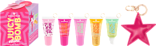 Súprava leskov na pery JUICY BOMB Mini Shiny Lipgloss 01 Holiday Happiness essence