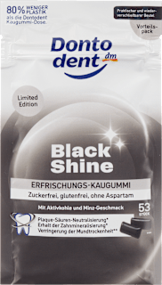 Дъвки без аспартам Black Shine Dontodent