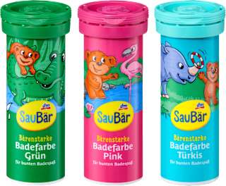 Badewasserfarbe SauBär