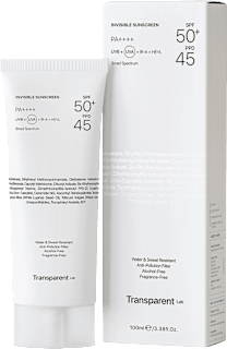 Sonnencreme Gesicht Transparent LSF50+ Transparent Lab