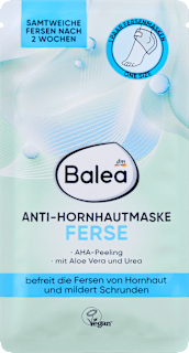 Fußmaske Socken Hornhaut Entferner Ferse (1 Paar) Balea