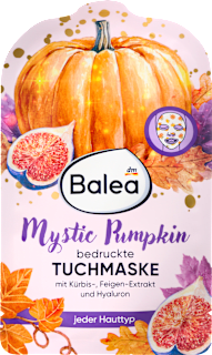 textilní pleťová maska Mystic Pumpkin Balea