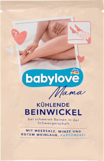 Beinwickel kühlend babylove Mama