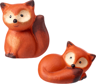 Keramikfuchs sitzend, liegend Dekorieren & Einrichten