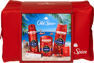 Captain Férfi ajándékcsomag neszesszerben Old Spice