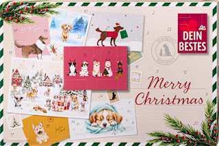 Adventskalender 2026 - merry christmas für Hunde Dein Bestes