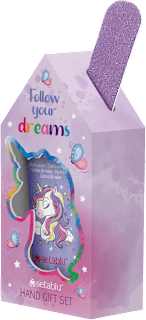 Set regalo cura mani Unicorn setablu