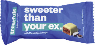 Tyčinka sweeter than your ex s príchuťou kokos mandľa treatfuls