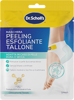Peeling esfoliante tallone Expert Care Dr. Scholl's