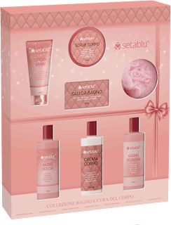 Set regalo COLLEZIONE BAGNO E CURA DEL CORPO setablu
