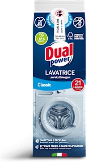 Detersivo per lavatrice Classic Dual power