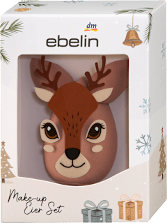 Geschenkset "Reh" Make-up Eier 3tlg ebelin