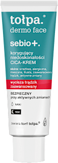 CICA - Krem korygujący niedoskonałości na noc dermo face sebio+ tołpa