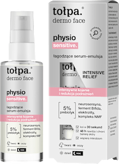  Łagodzące serum-emulsja dermo face physio sensitive tołpa