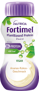  Fortimel PlantBased Protein Trinknahrung Ananas-Kokos 4 x 200 ml Fortimel